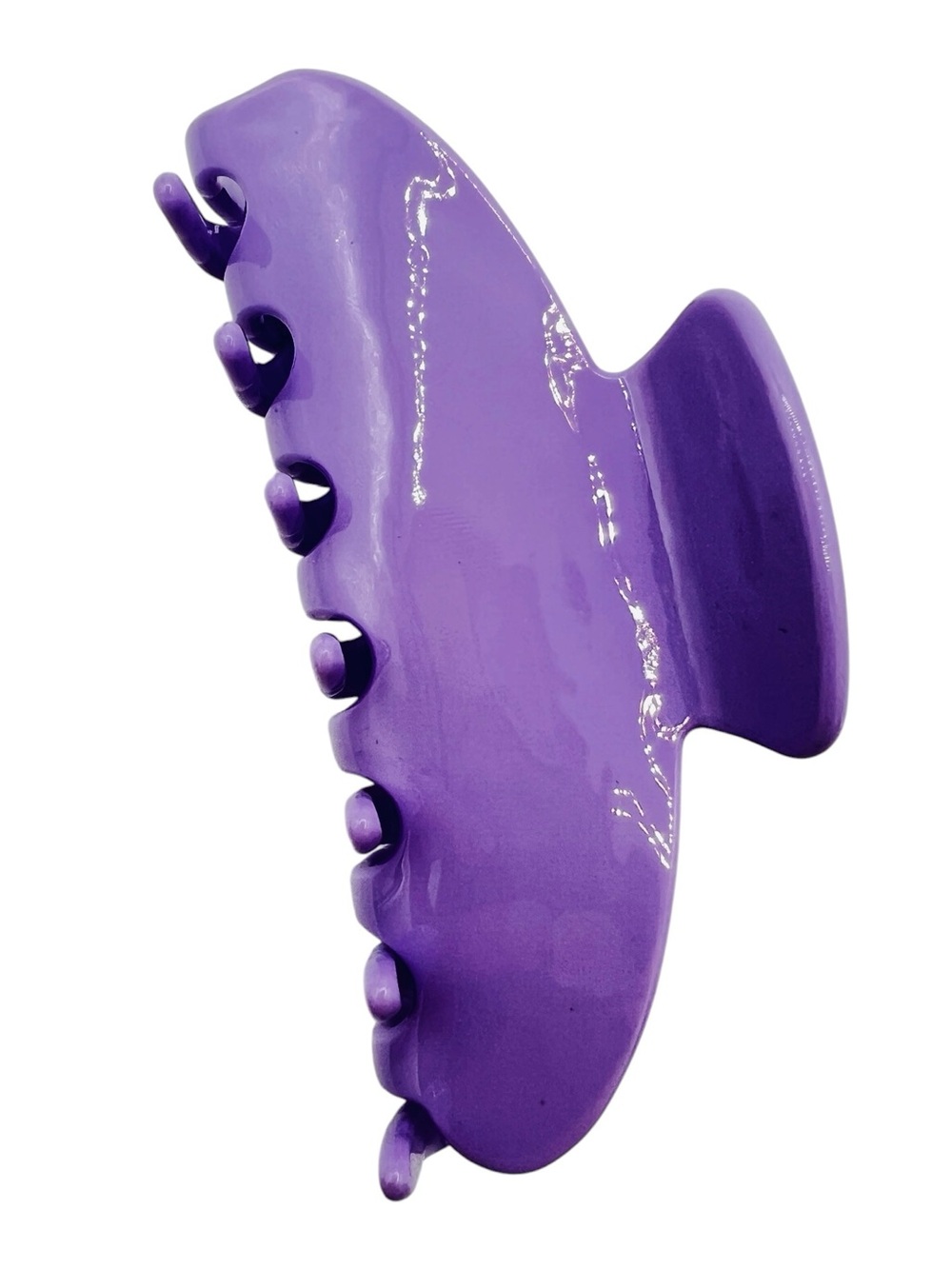 Glossy Lilac Hair Clip New